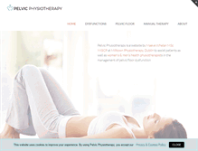 Tablet Screenshot of pelvicphysiotherapy.com